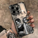 Anime Cool Nana Osaki Line Plating Case For iPhone – Y2K Anti-Fall Airbag Cover