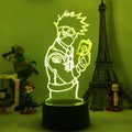 Luminária 3D LED Naruto Uzumaki – Time 7 (Sasuke, Kakashi, Naruto)