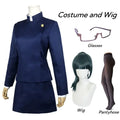 Jujutsu Kaisen Maki Zenin Cosplay Costume – Uniforme Completo Feminino/Masculino