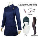 Jujutsu Kaisen Maki Zenin Cosplay Costume – Uniforme Completo Feminino/Masculino