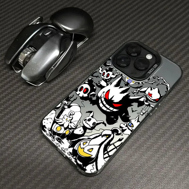 Case Pokémon Gengar – Shockproof Premium para iPhone | Proteção e Estilo