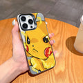 Case Pokémon – Gengar & Pikachu Candy Matte Edition para iPhone | Proteção Antichoque & Acabamento Premium