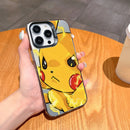 Case Pokémon – Gengar & Pikachu Candy Matte Edition para iPhone | Proteção Antichoque & Acabamento Premium