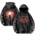Moletom Oversized Berserk Estilo Gothic Vintage Harajuku Unissex