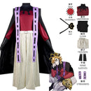 Doma Douma Cosplay – Kimetsu no Yaiba | Kimono + Acessórios + Wig | Traje Completo Unissex