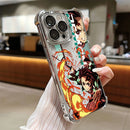 Case Demon Slayer – Plating Airbag Edition para iPhone | Proteção Reforçada & Acabamento Premium